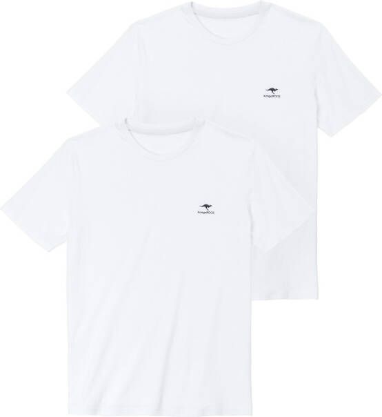 KangaROOS T-shirt met kleine logoprint