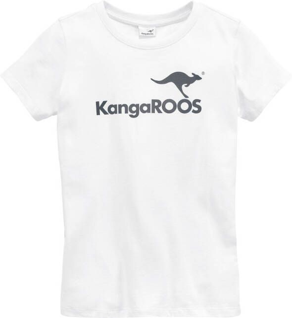 KangaROOS T-shirt met logoprints (set)