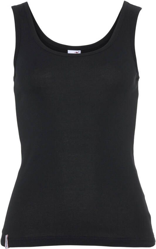 KangaROOS Tanktop één met en één zonder knoopsluiting (2-delig Set van 2)