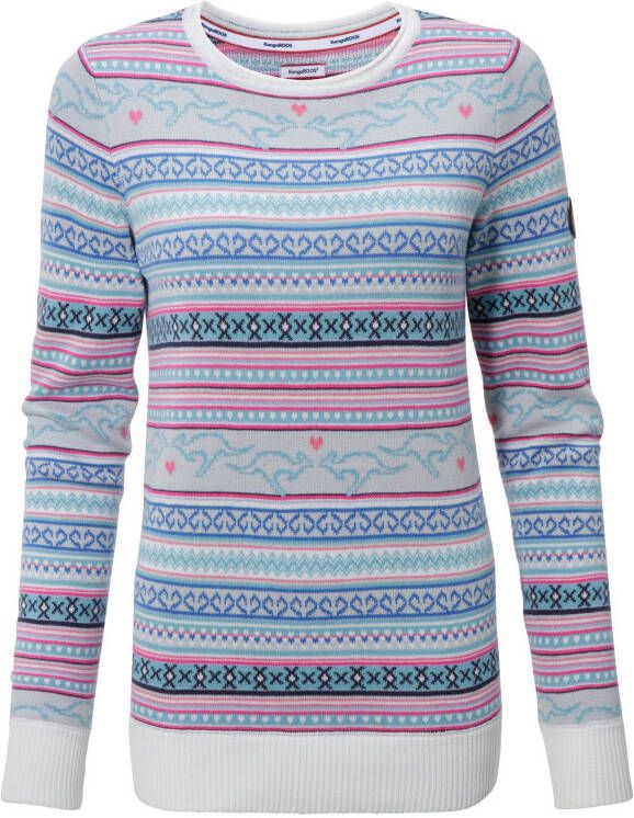 KangaROOS Noorse trui van jacquard-tricot