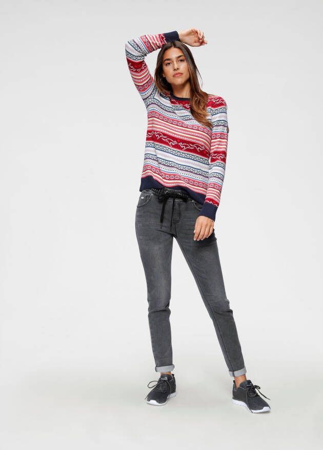 KangaROOS Noorse trui van jacquard-tricot