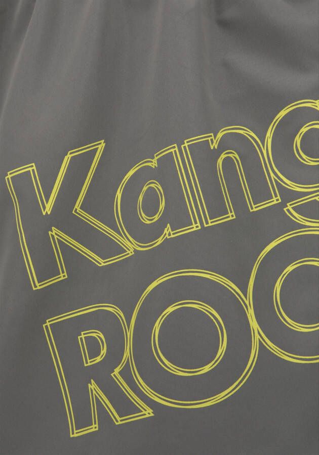 KangaROOS Zwemshort Adams met groot logo-opschrift