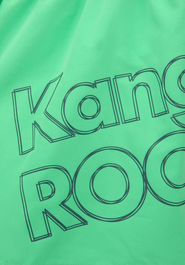 KangaROOS Zwemshort Adams met groot logo-opschrift