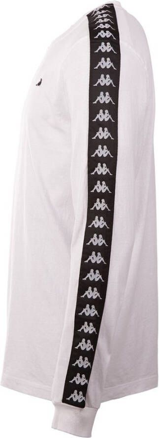 Kappa Shirt met lange mouwen met hoogwaardige jacquard logoband