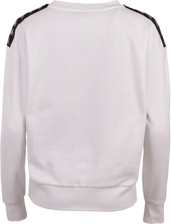 Kappa Sweatshirt met hoogwaardige jacquard-logoband bij de schouders