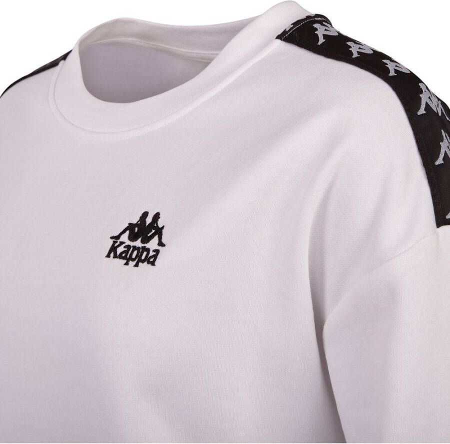 Kappa Sweatshirt met hoogwaardige jacquard-logoband bij de schouders