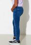 Only KIDS high waist skinny jeans KONROYAL met biologisch katoen stonewashed Blauw Meisjes Katoen (biologisch) 140 - Thumbnail 7