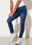 Only KIDS high waist skinny jeans KONROYAL met biologisch katoen stonewashed Blauw Meisjes Katoen (biologisch) 140 - Thumbnail 8