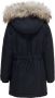 Only KIDS GIRL winterjas KOGIRIS donkerblauw Meisjes Polyester Capuchon 164 - Thumbnail 1