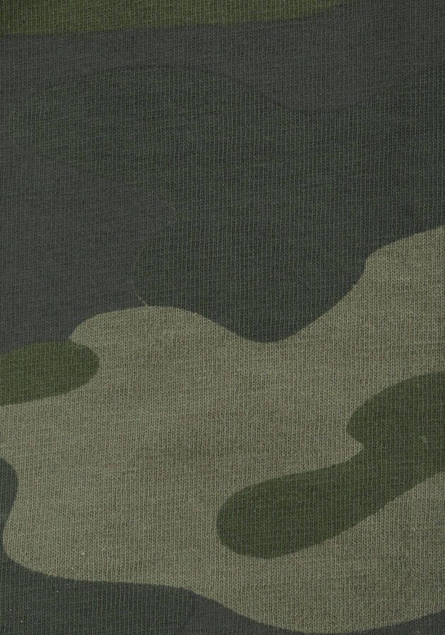 KIDSWORLD Shirt met lange mouwen camouflagekleur met kangoeroezak