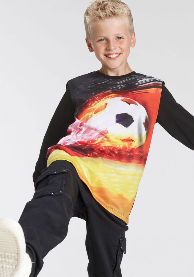 KIDSWORLD Shirt met lange mouwen Voetbal