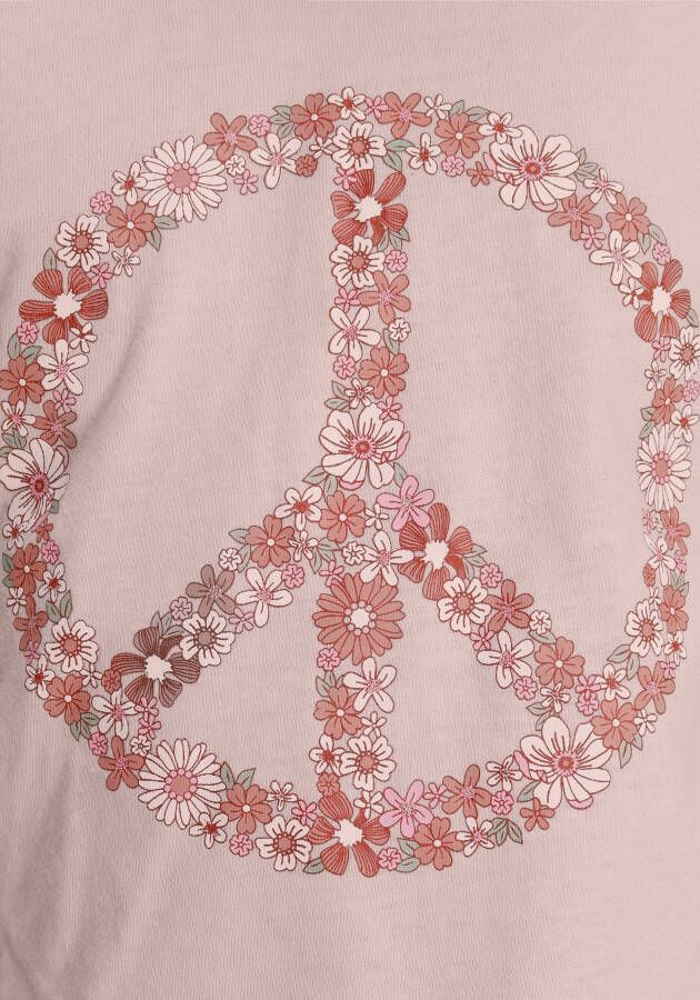 KIDSWORLD Shirt met lange mouwen PEACE Basic model