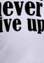 KIDSWORLD T-shirt Girls never give up - Thumbnail 5