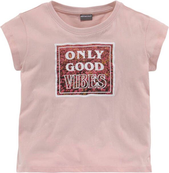 KIDSWORLD T-shirt ONLY GOOD VIBES
