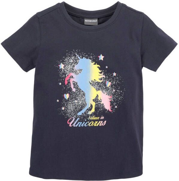 KIDSWORLD T-shirt Believe in Unicorns