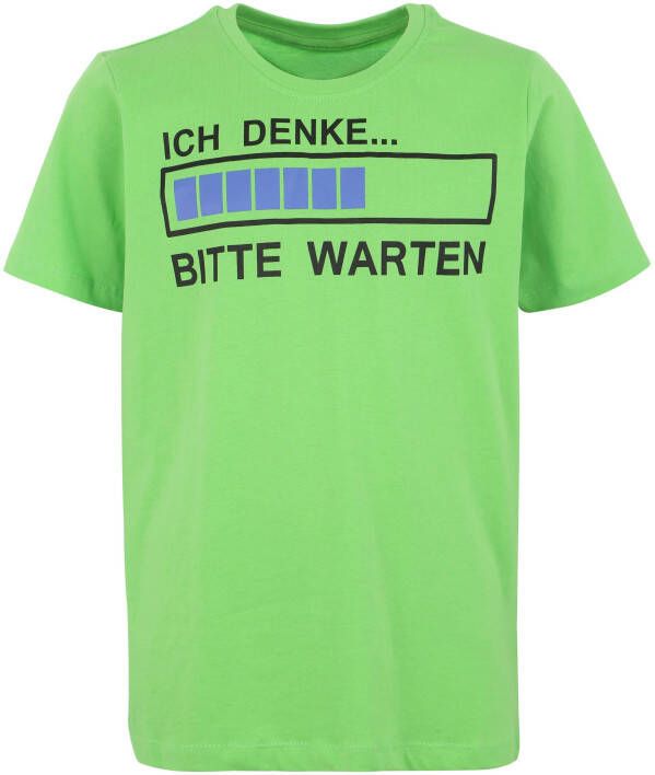 KIDSWORLD T-shirt ICH DENKE...BITTE WARTEN