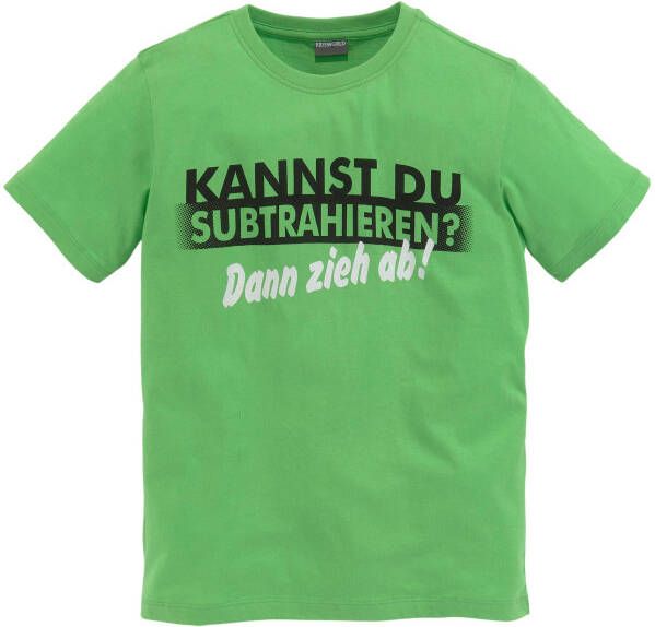 KIDSWORLD T-shirt KANNST DU SUBTRAHIEREN?