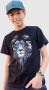 KIDSWORLD T-shirt LION WITH BLUE EYES - Thumbnail 6
