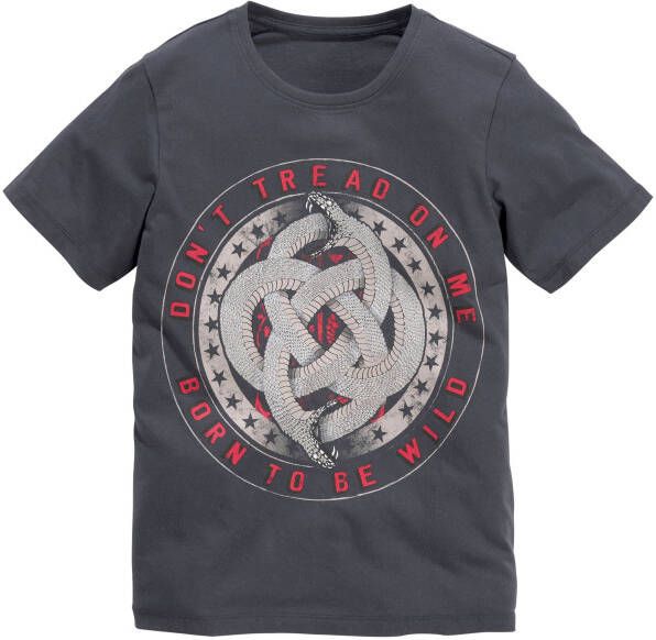 KIDSWORLD T-shirt met slangenprint