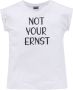 KIDSWORLD T-shirt NOT YOUR ERNST vlot model met kleine mouwomslag - Thumbnail 2