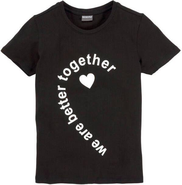 KIDSWORLD T-shirt We are better together (set 2-delig)
