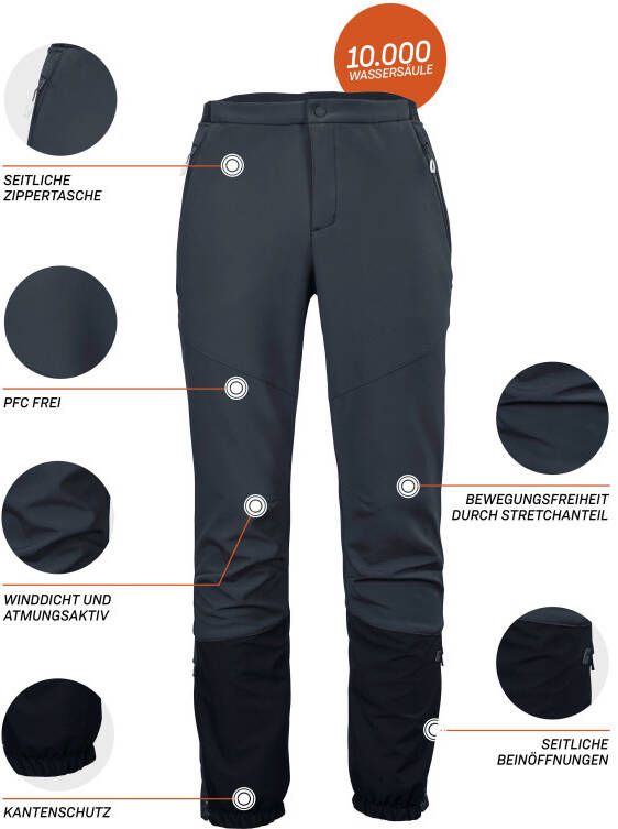 Killtec Softshell-broek KOW 94 MN SFTSHLL PNTS
