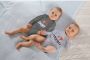 Klitzeklein Body met lange mouwen Mummy & Daddy gemaakt van biologisch katoen (set 2-delig) - Thumbnail 2