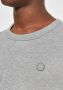 Knowledge Cotton Apparel Sweater Elm Melange Trui Grijs - Thumbnail 5