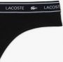 Lacoste Katoenen Tanga voor Vrouwen Black Dames - Thumbnail 2