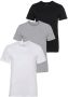Lacoste Slim fit T-shirt van katoen in set van 3 stuks - Thumbnail 5