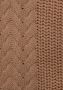 Lascana Gebreide trui met kabelgebreide details en bandjes ajour trui losse pasvorm - Thumbnail 6