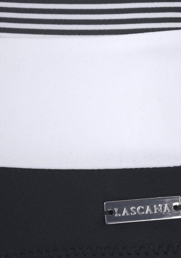 Lascana Badpak met filigraanstreepjes