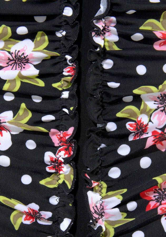 Lascana Badpak met gebloemde print en modellerend effect