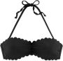 Lascana Bandeau-bikinitop Scallop met gelaserd schulprandje - Thumbnail 2