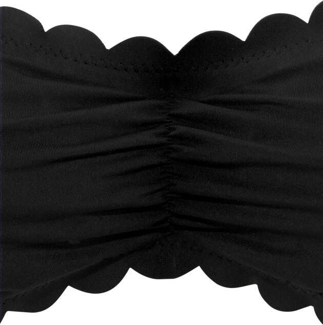 Lascana Bandeau-bikinitop Scallop met gelaserd schulprandje
