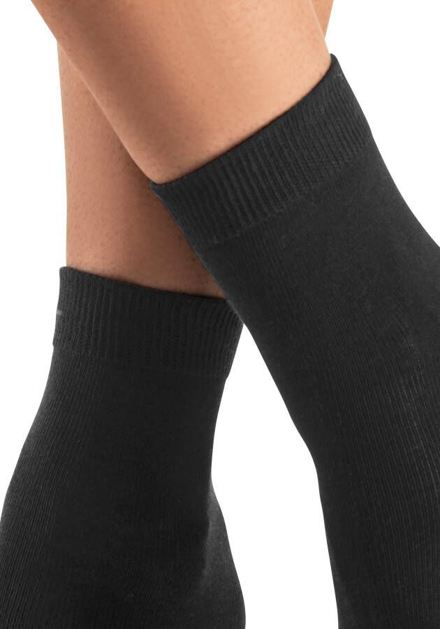Lascana Basic sokken in kleurrijke mêleekleuren (set 7 paar)