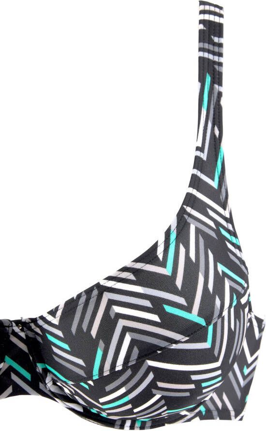 Lascana Beugelbikini grafisch printdesign