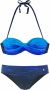 Lascana Beugelbikini in bandeaumodel in kleurverloop in batik-look - Thumbnail 2