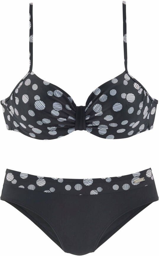 Lascana Beugelbikini met een eenvoudige lus tussen de cups