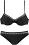 Lascana Beugelbikini met gestreepte inzetten - Thumbnail 2
