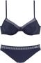 Lascana Beugelbikini met gestreepte inzetten - Thumbnail 2