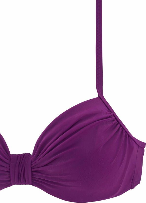 Lascana Beugelbikini met plooien bij de cups - Foto 3