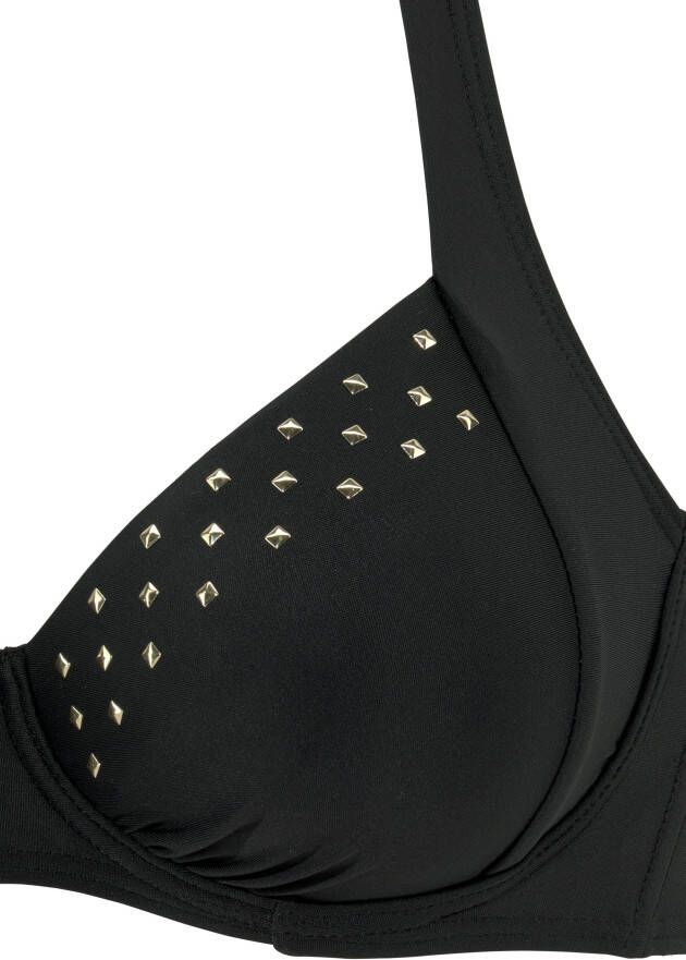 Lascana Beugelbikini met sierstuds