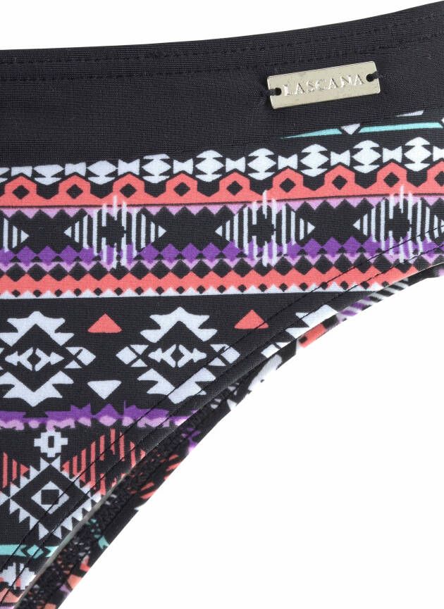 Lascana Beugelbikini met unikleurige lus tussen de cups