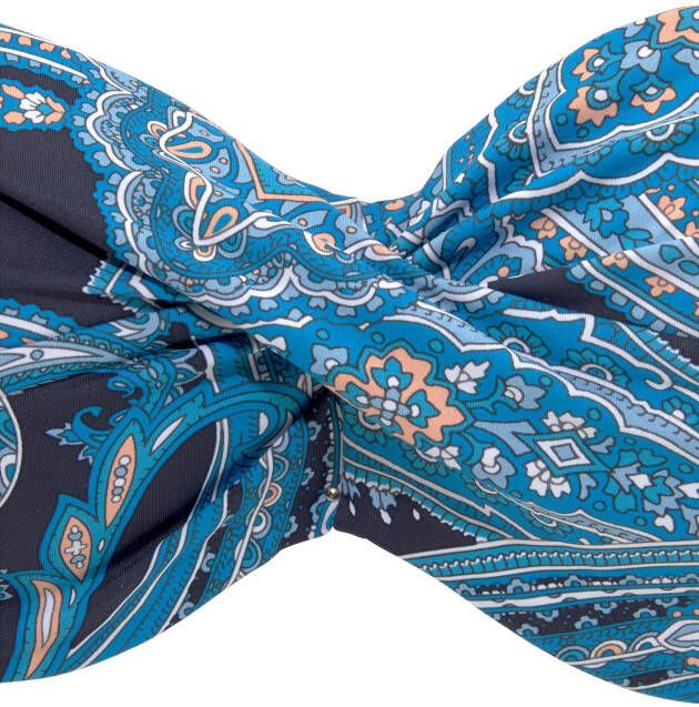 Lascana Beugelbikinitop in bandeaumodel Boho met paisley patroon