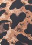Lascana voorgevormde strapless bandeau bikinitop met panterprint bruin zwart - Thumbnail 8