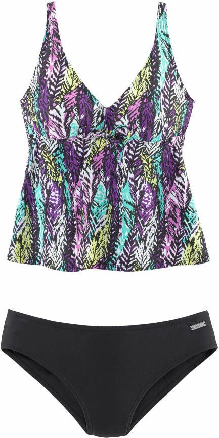 Lascana Beugeltankini met print all-over