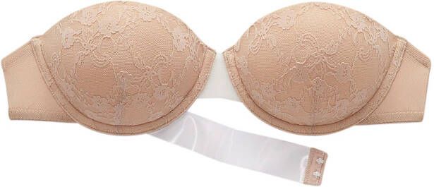 Lascana Bh met steuncups met transparante achterkant en afneembare halternek - Foto 2