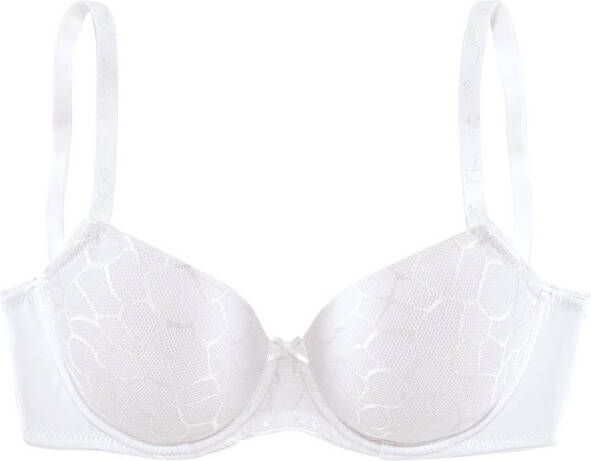 Lascana Bh met steuncups Chiara met grafisch netmotief dessous - Foto 2