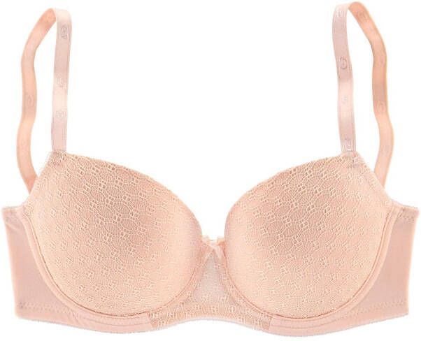 Lascana Bh met steuncups met beugel en grafische kant dessous - Foto 2
